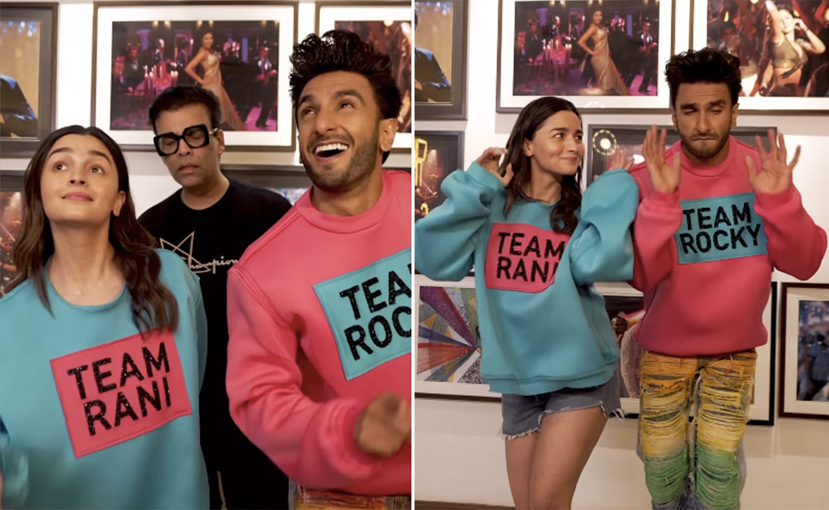 Alia Bhatt And Ranveer Singh Made It Just In Time For That "Beat Drop." Watch