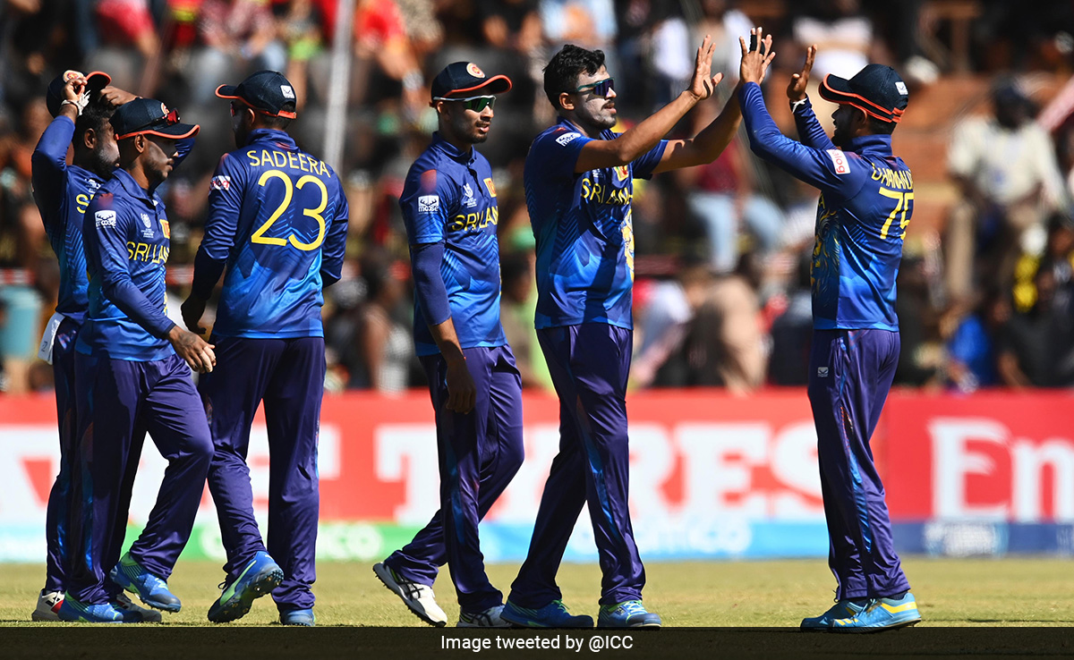 श्रीलंका ने ज़िम्बाब्वे को हराकर विश्व कप के लिए किया क्वालिफाई, भारत के खिलाफ 2 नंवबर को हो सकता है मुकाबला