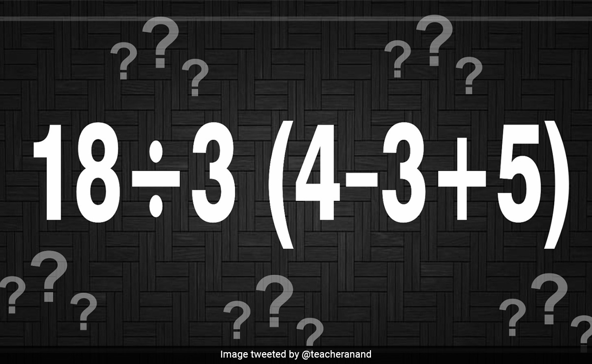 सुपर-30 वाले आनंद कुमार ने ट्वीट किया गणित का सवाल, जीनियस तो 12 सेकंड में ही दे देंगे सही जवाब