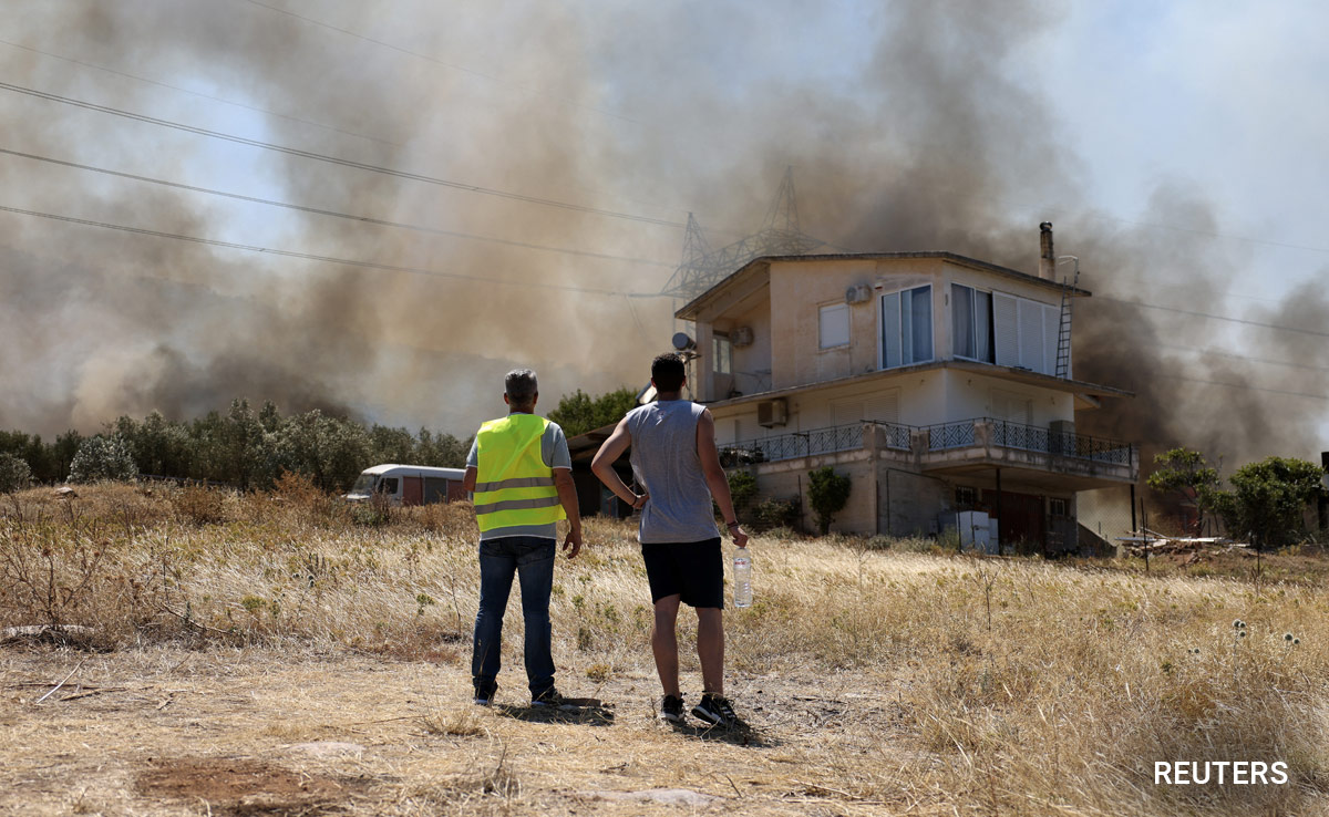 Foreigner Arrested For Allegedly Starting Greece Wildfire: Report