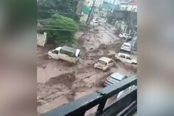 Video: Cars Swept Away In Raging Flood In Himachal Tourist Hotspot Video: Cars Swept Away In Raging Flood In Himachal Tourist Hotspot