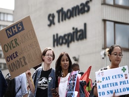 Doctors Stage Biggest Walkout In UK Health Service History Doctors Stage Biggest Walkout In UK Health Service History