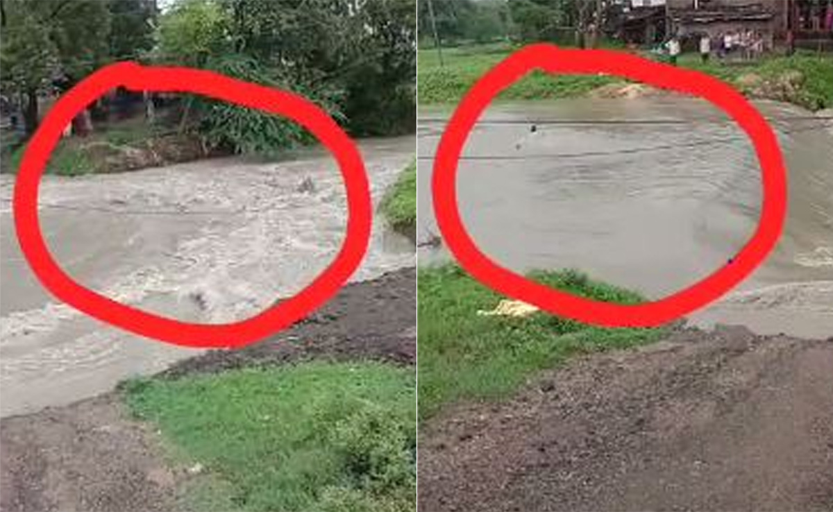 धार : पानी के तेज बहाव में बहा 20 वर्षीय युवक, एसडीआरएफ की टीम कर रही तलाश