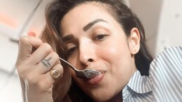 Malaika Arora Enjoys This Wholesome Desi Meal, With A Slice Of Lemon - See Pic