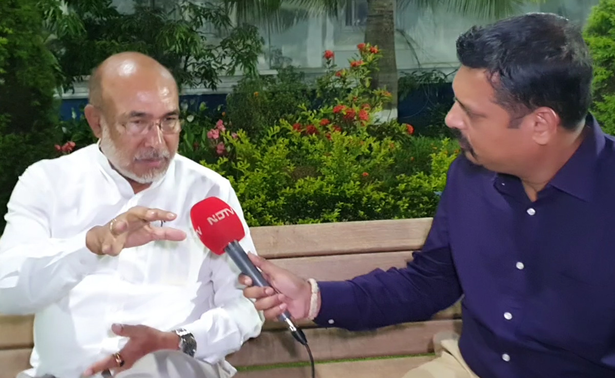 "What Has PM Done, Why Burn His Effigies": Manipur Chief Minister To NDTV