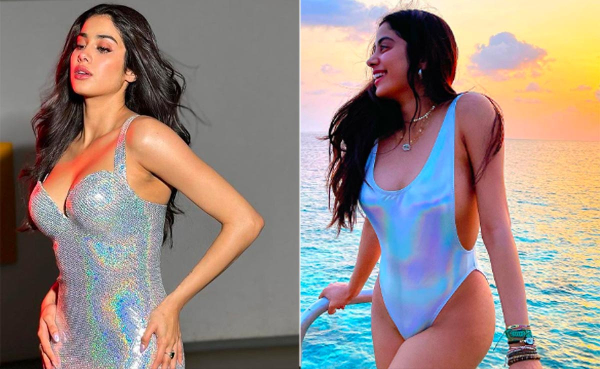 <i>Bawaal</i>: Janhvi Kapoor's Iridescent Dress Reminds Us Of The Swimsuit That Broke The Internet