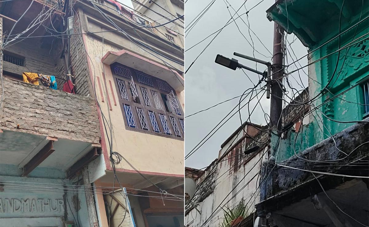 राजस्थान : कहीं बिजली के लटकते तार तो कहीं टूटे पोल...फिर भी विद्युत विभाग नहीं दे रहा कोई ध्यान