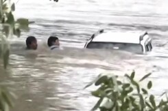 Houses, Roads Submerged As Telangana Battles Record-Breaking Rain Houses, Roads Submerged As Telangana Battles Record-Breaking Rain