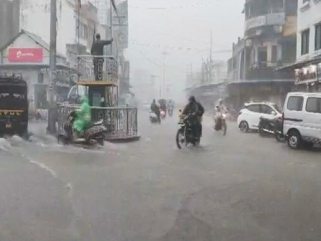 Heavy Rain Lashes Gujarat, IMD Issues Red Alert