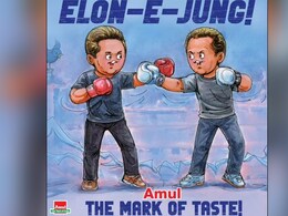'Elon-e-Jung!': Amul Shares Topical On Twitter-Thread Controversy