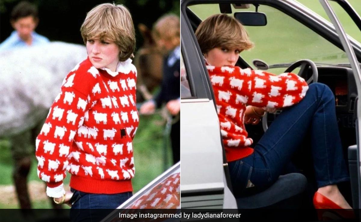 The True Story Behind Princess Diana's 'Black Sheep' Sweater That Could Be Auctioned For Up To ₹65 Lakhs