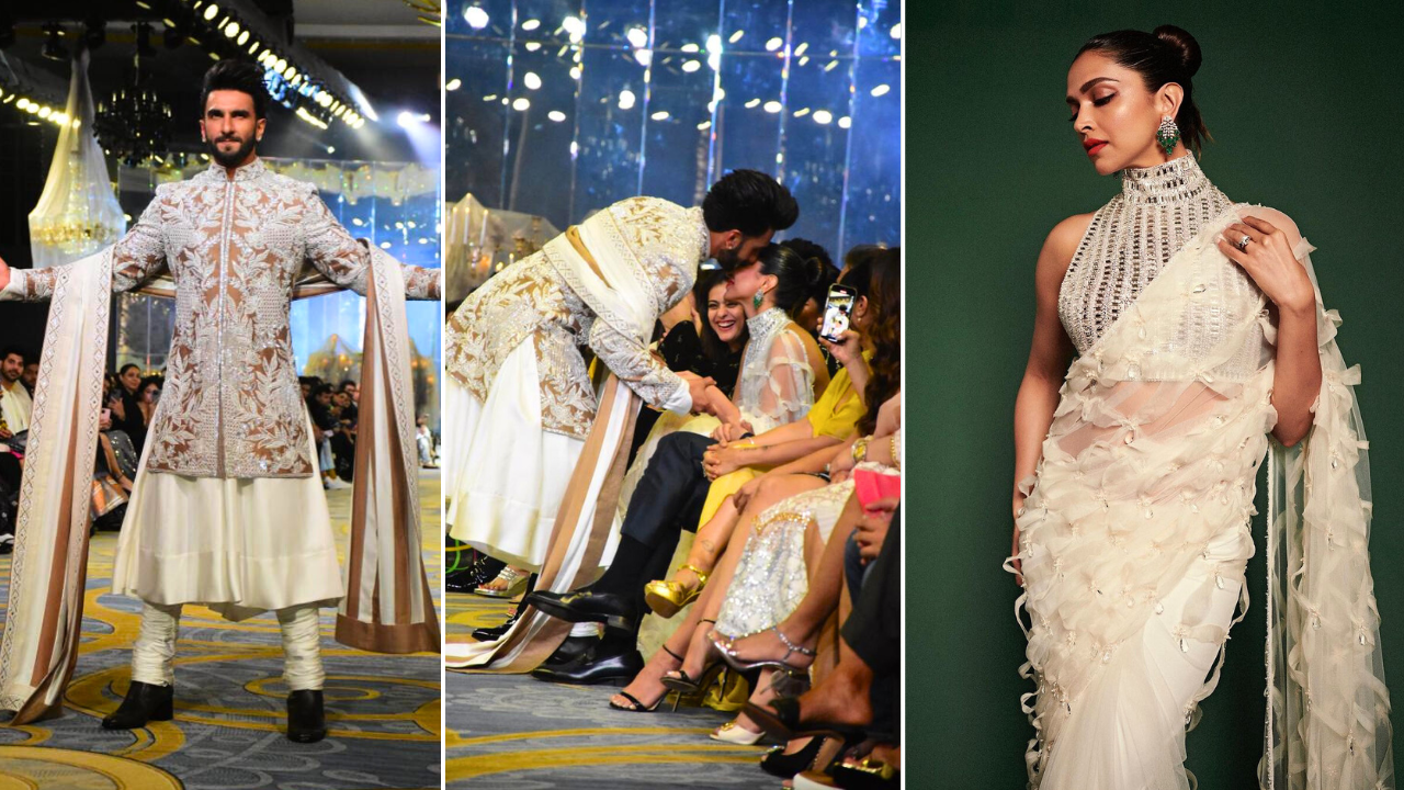 Ranveer Singh And Deepika Padukone Raised The Bar Higher In Exquisite Ethnic Outfits