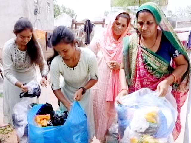 How Collecting Plastic Waste Is Helping Women Earn