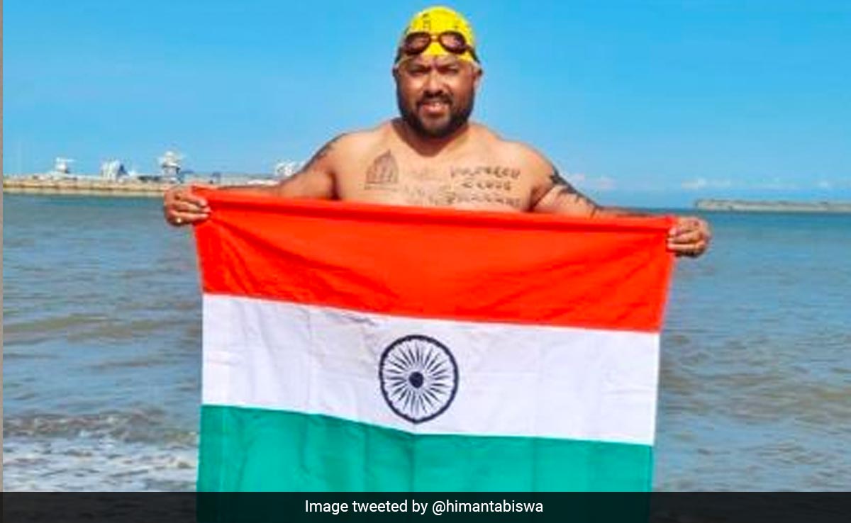 Elvis Ali Hazarika Becomes 1st Assamese To Cross English Channel Both Ways