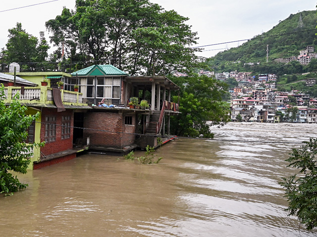 Rain Fury Continues In Himachal Pradesh, Heavy Rain Alert Issued For 8 Districts