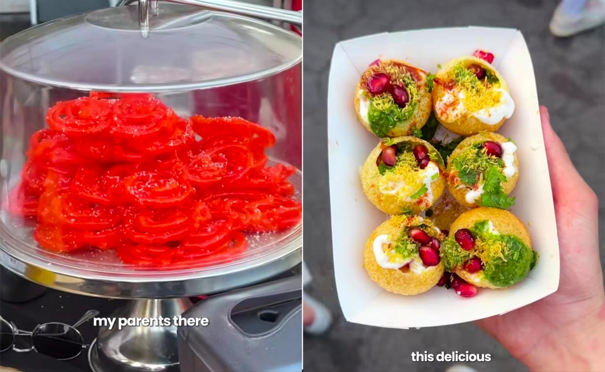 Watch: Indian Street Food Was On The Menu At This Vegan Night Market In New York