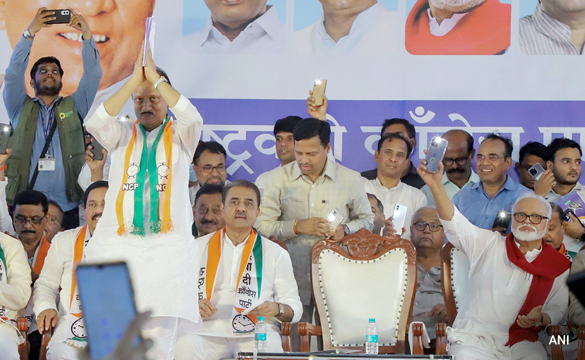 On NCP Rebels Getting Ministries, Team Sharad Pawar's "Washing Machine" Jibe
