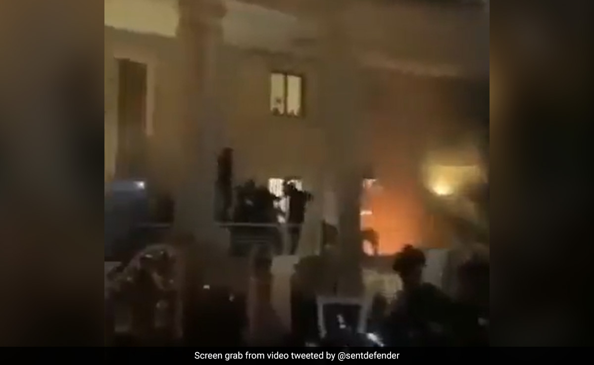 Swedish Embassy In Baghdad Attacked, Set On Fire: Report