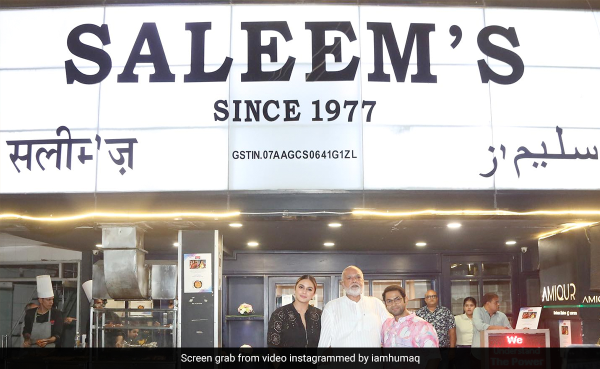 Huma Qureshi Visits Her Father's Restaurant: "Tarla Was Here"