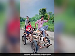 बाइक के इंजन और कबाड़ में पड़े सामान से बना दी चार पहिया गाड़ी, लड़के का जुगाड़ देख फैन हो जाएंगे आप बाइक के इंजन और कबाड़ में पड़े सामान से बना दी चार पहिया गाड़ी, लड़के का जुगाड़ देख फैन हो जाएंगे आप