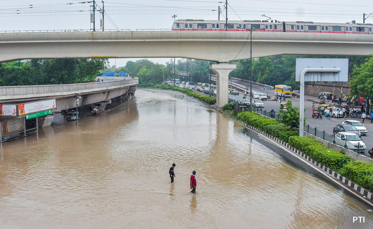 Flood-Like Situation Hits Delhi Metro Services, Massive Jams On Roads