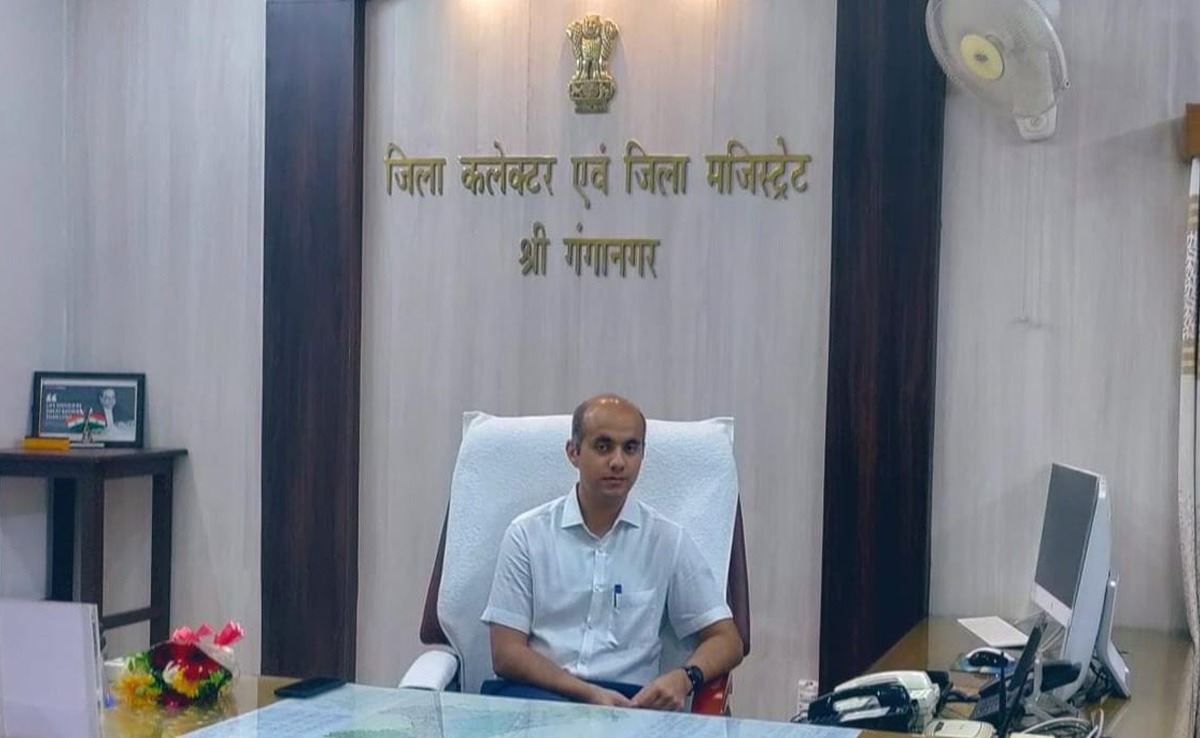 श्रीगंगानगर के क्लेक्टर अंशदीप को जनता से जुड़े रहना है पसंद