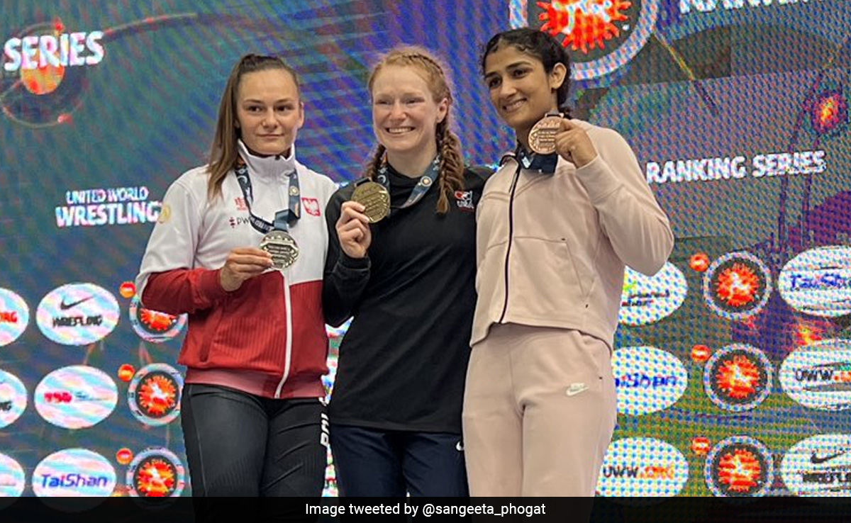 Sangeeta Phogat Wins Bronze At Hungary Ranking Series Wrestling Event