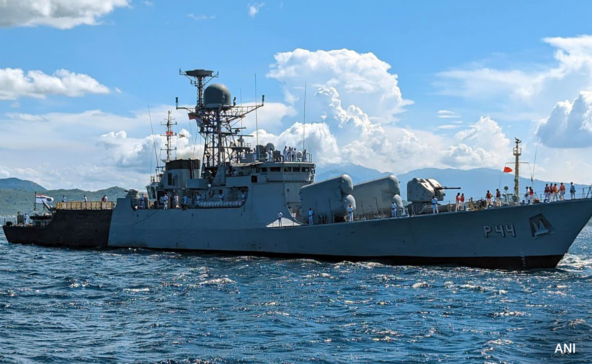 Eye On China, India Hands Over Missile Corvette INS Kirpan To Vietnam