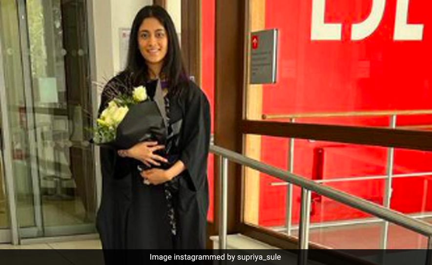 Supriya Sule Shares Pics Of Daughter's Graduation In London: ''Feel Terrible For Missing It''