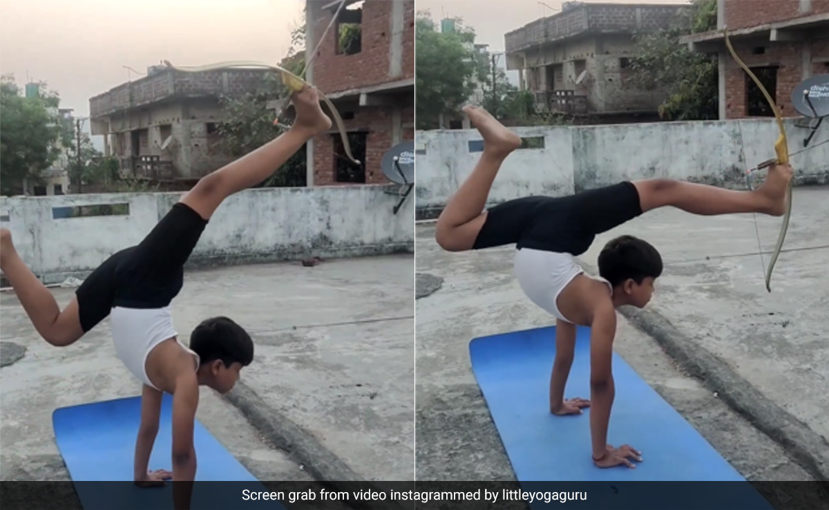 ये बच्चा पैरों से करता है गजब तीरंदाज़ी, टैलेंट देख हैरान हुए लोग, बोले- ये है कलयुग का अर्जुन...