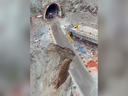 Jammu-Srinagar National Highway Closed Due To Landslide Jammu-Srinagar National Highway Closed Due To Landslide
