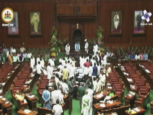 MLAs Suspended, Karnataka BJP Seeks No-Confidence Motion Against Speaker