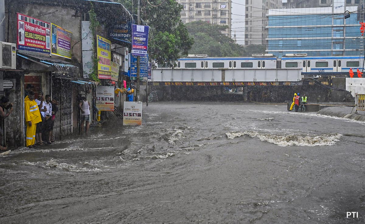 Heavy Rain In Mumbai, Orange Alert Issued For Tomorrow