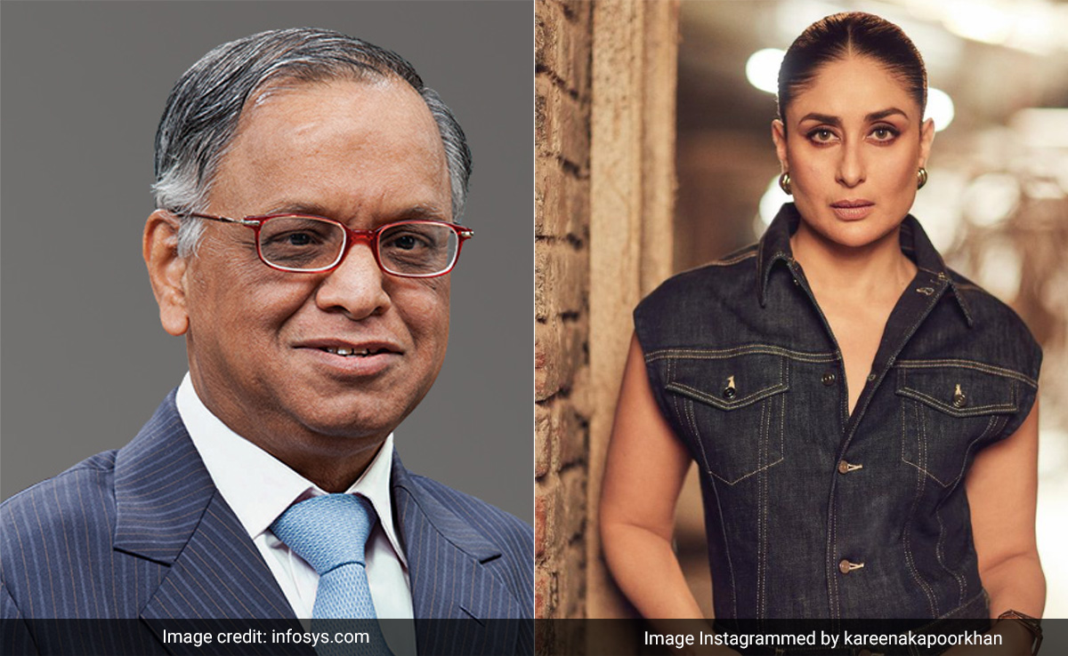 Narayana Murthy Says Kareena Kapoor "Ignored Fans" On Flight, Video Viral