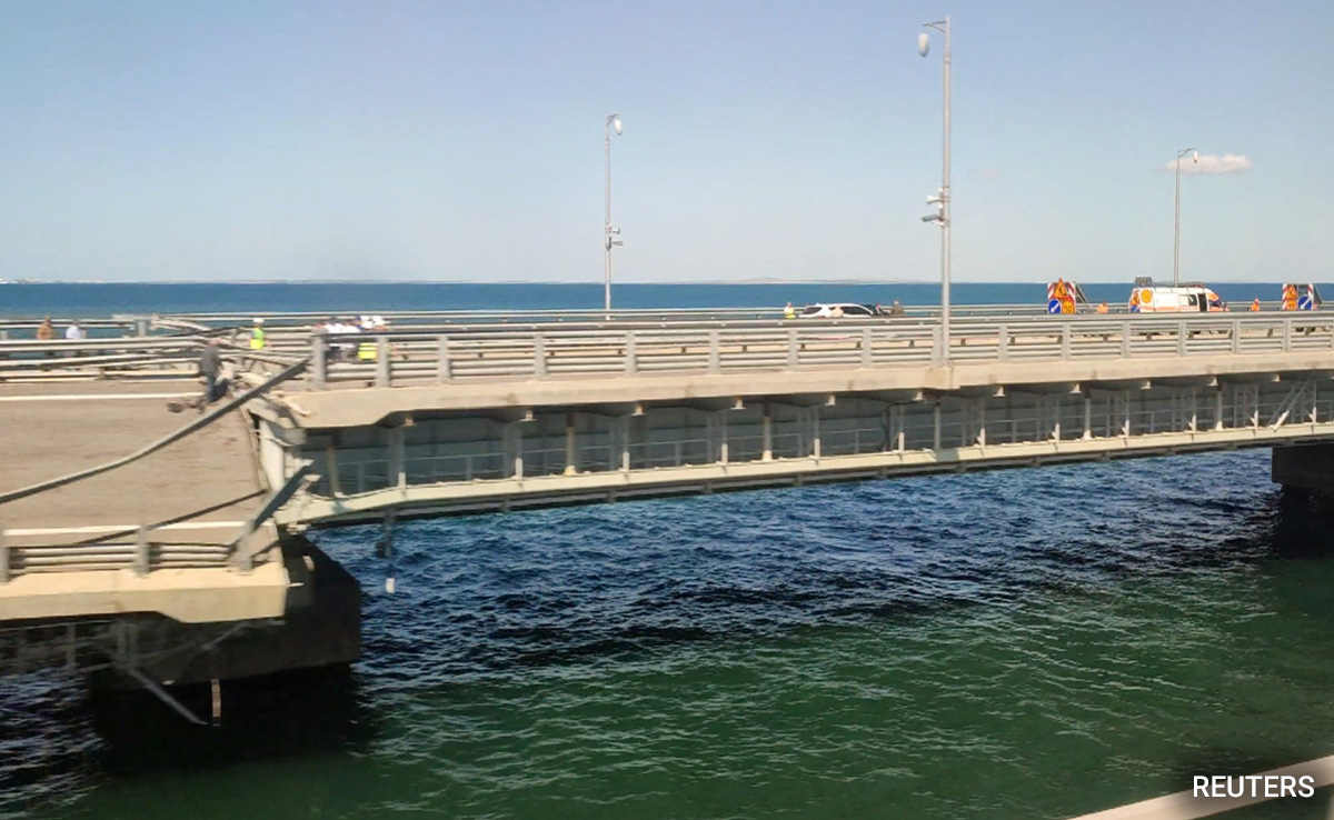 Crimea Bridge "Brings War Not Peace", Is A Military Target, Says Zelensky