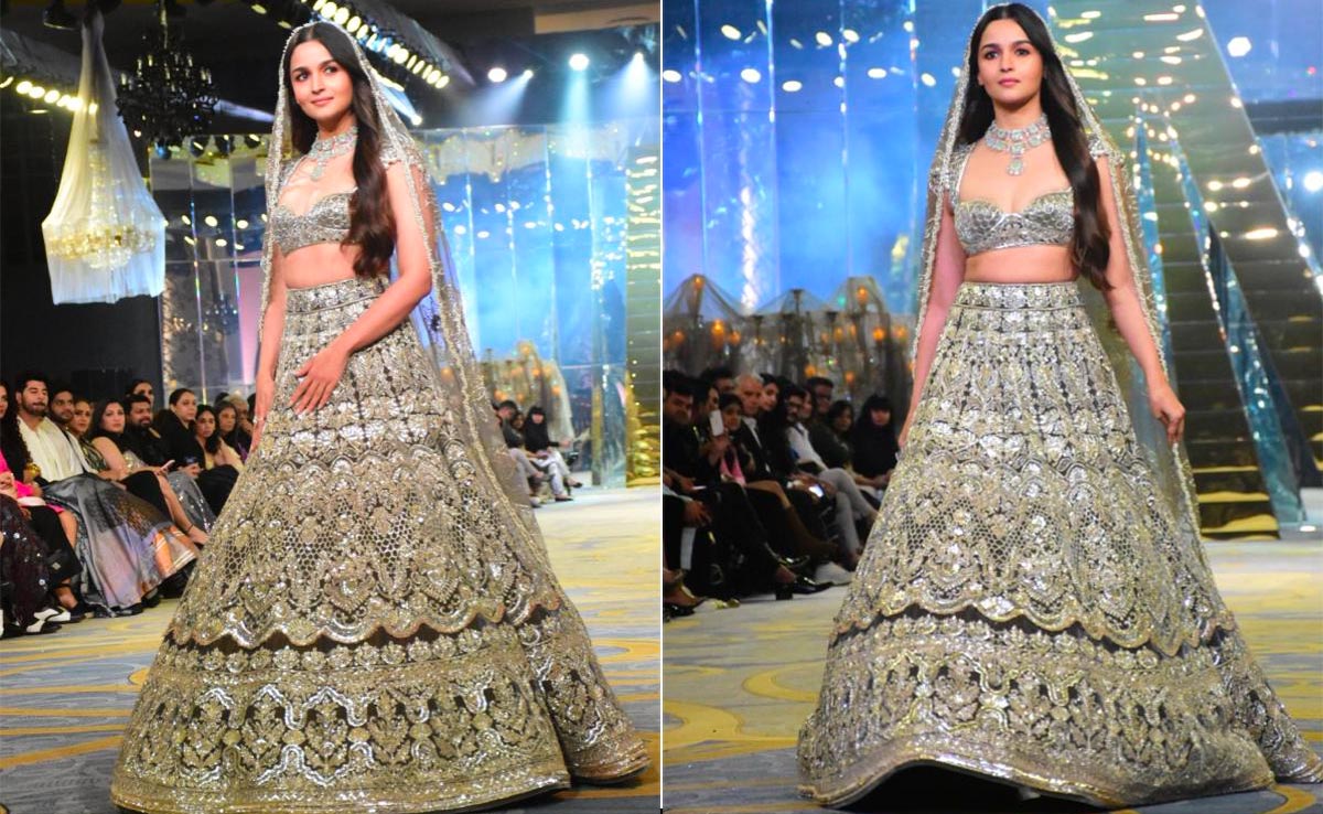 Alia Bhatt Was A <i>Rani</i> Through And Through In A Royal Manish Malhotra <i>Lehenga</i>
