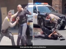 Video: US Cop Throws Woman On Ground, Uses Pepper Spray On Her Outside Grocery Store Video: US Cop Throws Woman On Ground, Uses Pepper Spray On Her Outside Grocery Store