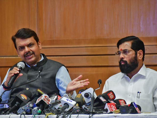 Amid Pawar vs Pawar, E Shinde's Midnight Meet With Deputy