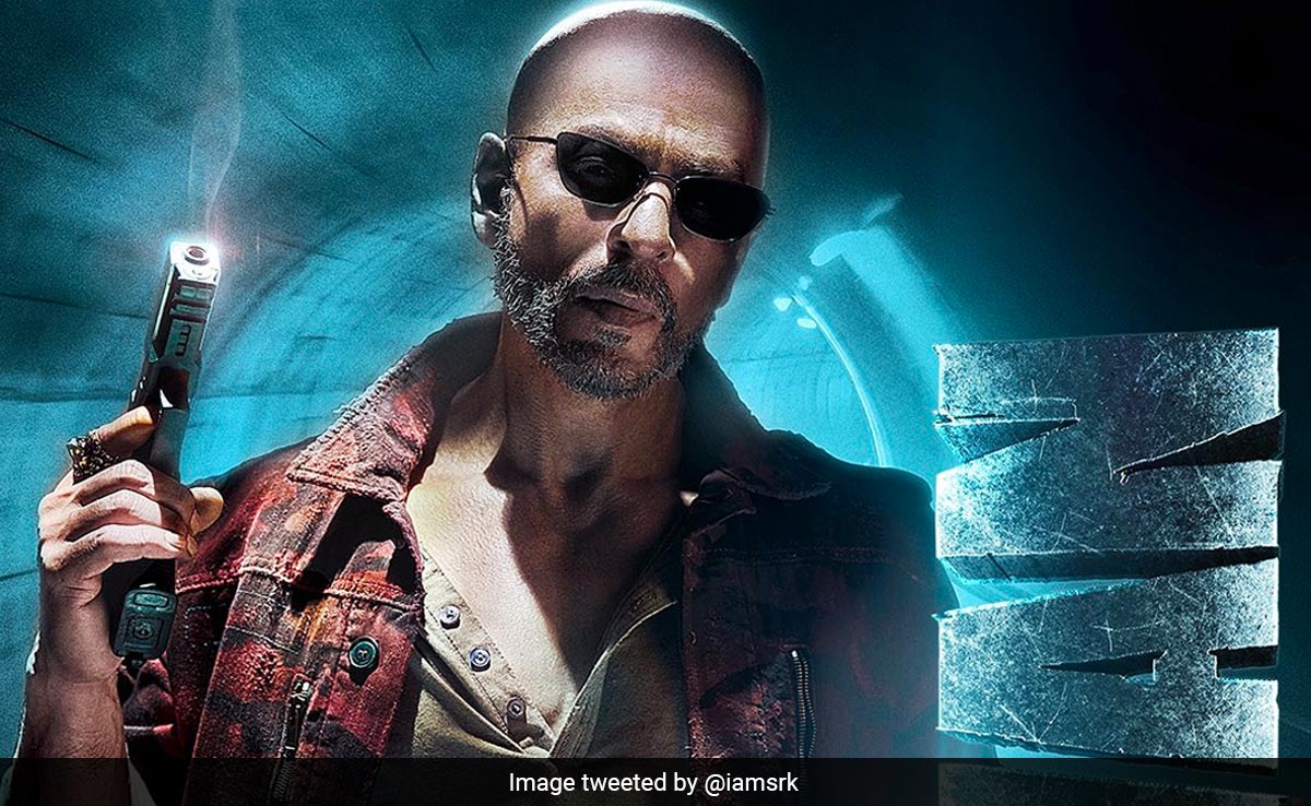 Shah Rukh Khan Fans Couldn't Get Enough Of His Bald Look In <i>Jawan</i> So He Gave Them Another. See New Poster