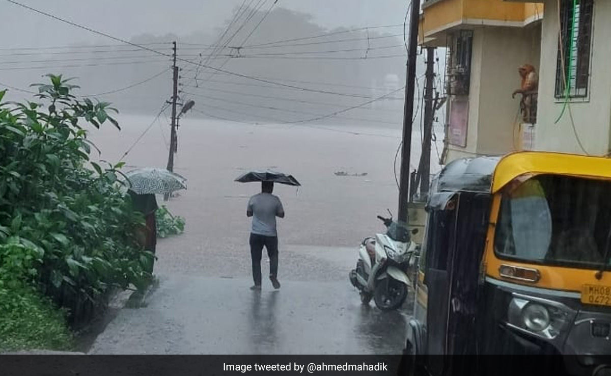 Downpour Causes Flood-Like Situation In Maharashtra's Ratnagiri, Raigad