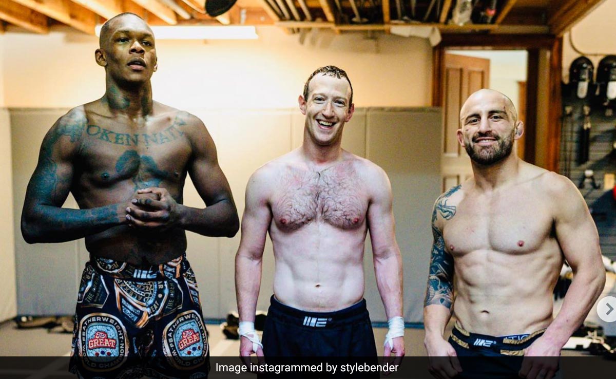 Mark Zuckerberg Looks Shredded, Posts Pic After Training Session With MMA Fighters