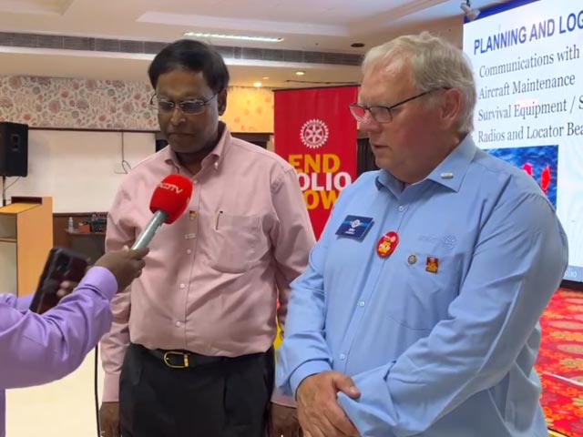 Flying Around The World To End Polio