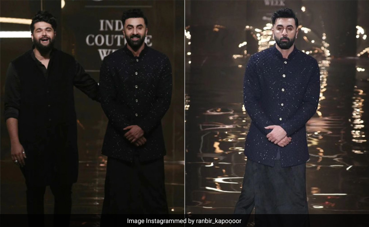Ranbir Kapoor Sets The Ramp On Fire. Wife Alia Bhatt Reacts