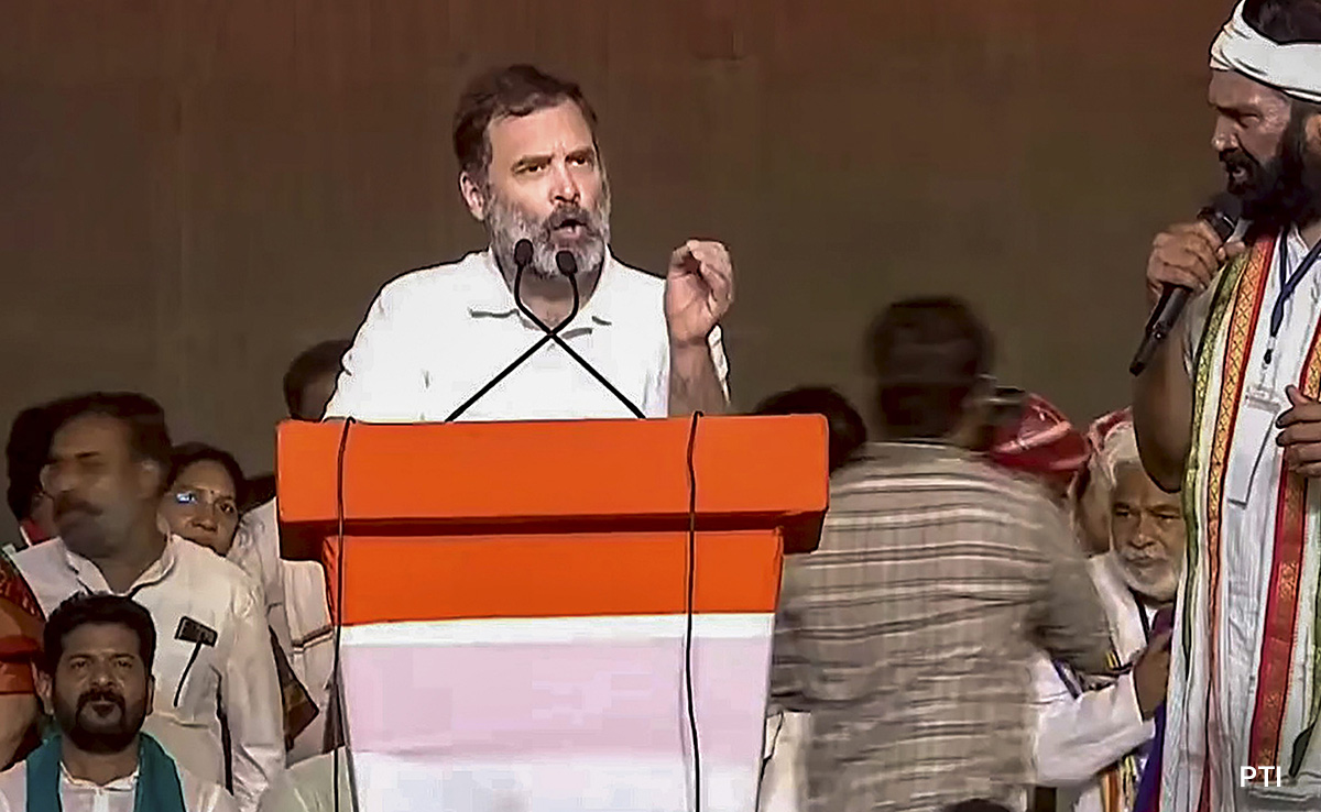 Congress Won't Join Any Opposition Bloc Having KCR's Party: Rahul Gandhi