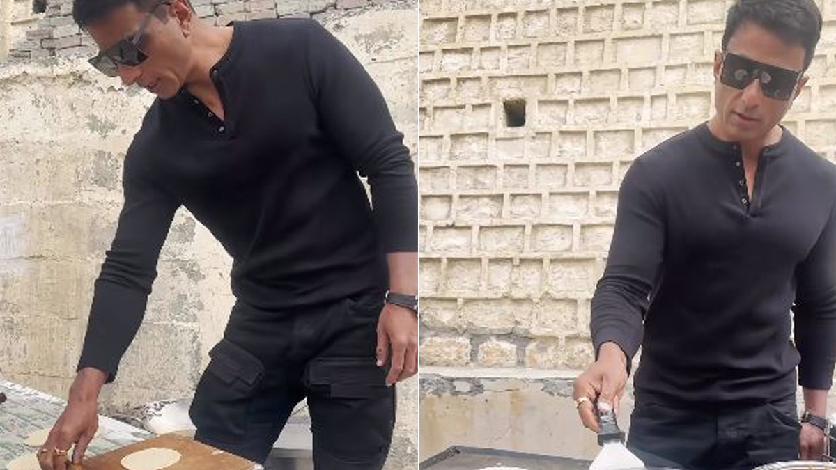 Watch: Sonu Sood Turns Chef, Makes Masala Dosa And Bhatura Too