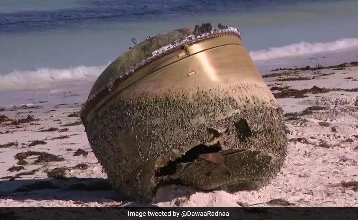"Mystery" Object That Washed Up On Australian Beach Part Of Indian Rocket
