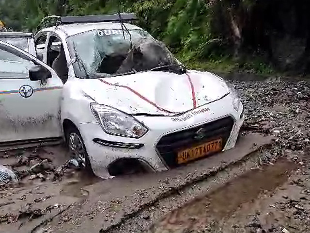 Four Killed As Boulders Tumbling Downhill Crush Vehicles In Uttarakhand