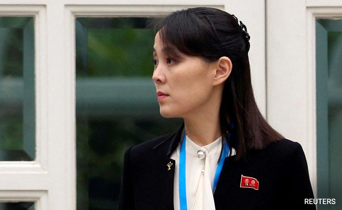 Kim Jong Un's Sister Says US Should Avoid Any "Foolish Act"