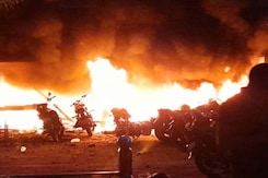 Massive Fire At Police Station In UP's Meerut, 4 Cops Injured Massive Fire At Police Station In UP's Meerut, 4 Cops Injured