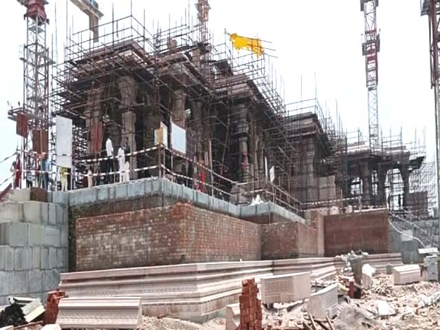 Ayodhya Ram Temple Construction In Full Swing